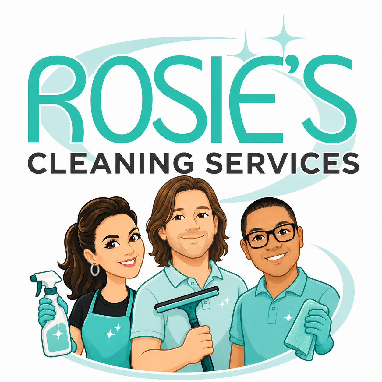 Rosie's Cleaning Services Logo